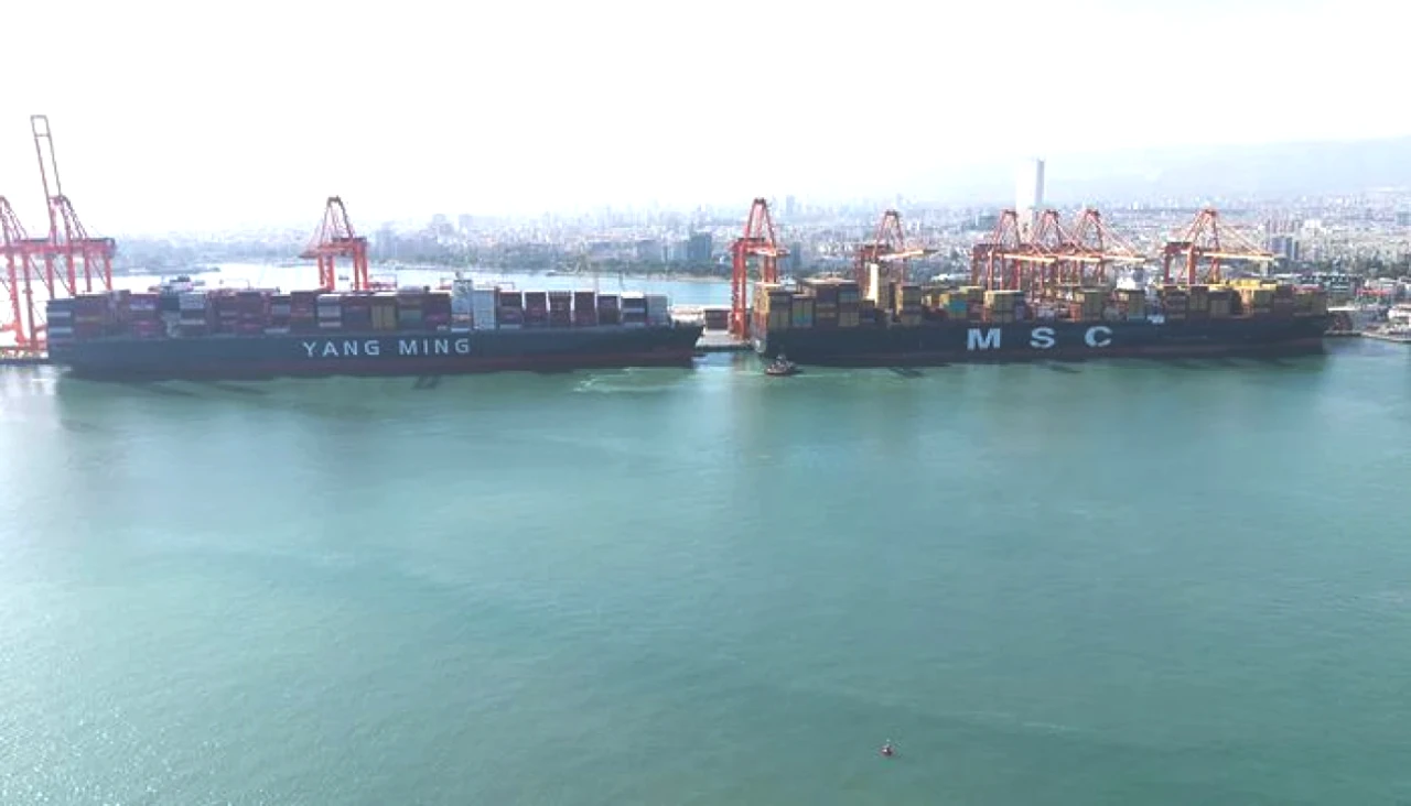 Mersin Limanı'ndaki Yeni Terminal, 400 Metrelik Dev Gemilere Ev Sahipliği Yapıyor!